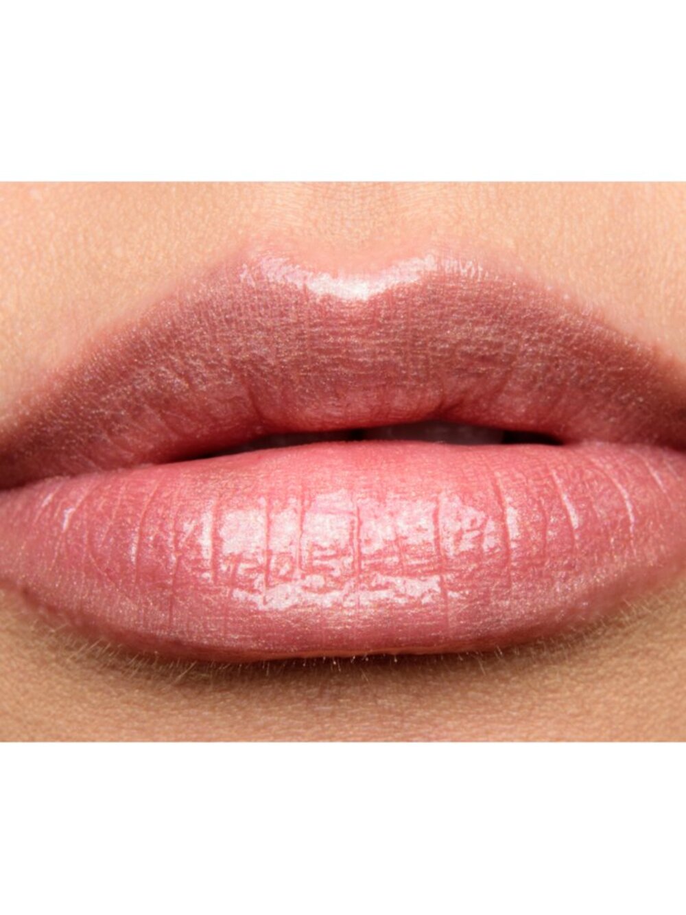 NWOT LANCOME Mirrored Nude Le Metallique Metallic Lip Lacquer/Gloss Mini - Picture 3 of 4